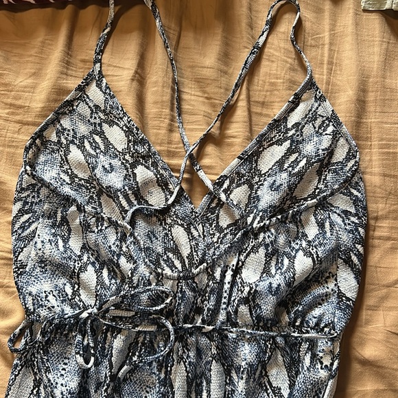 Snake print jumpsuit - Picture 5 of 5